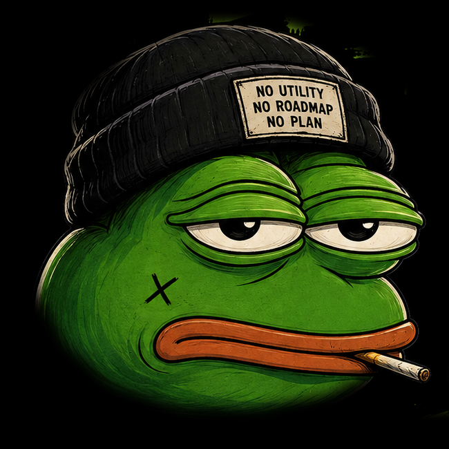 Useless Pepe poster